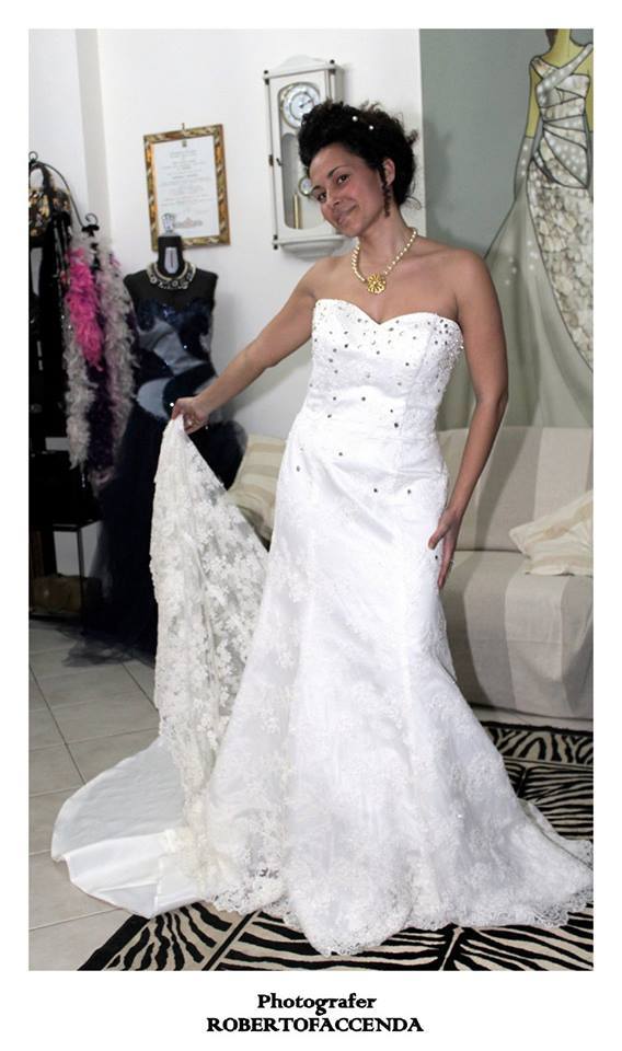 Abito da sposa modello brigida