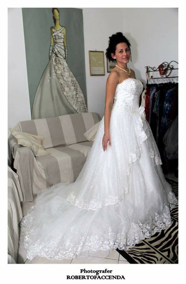 Abito da sposa modello tilde